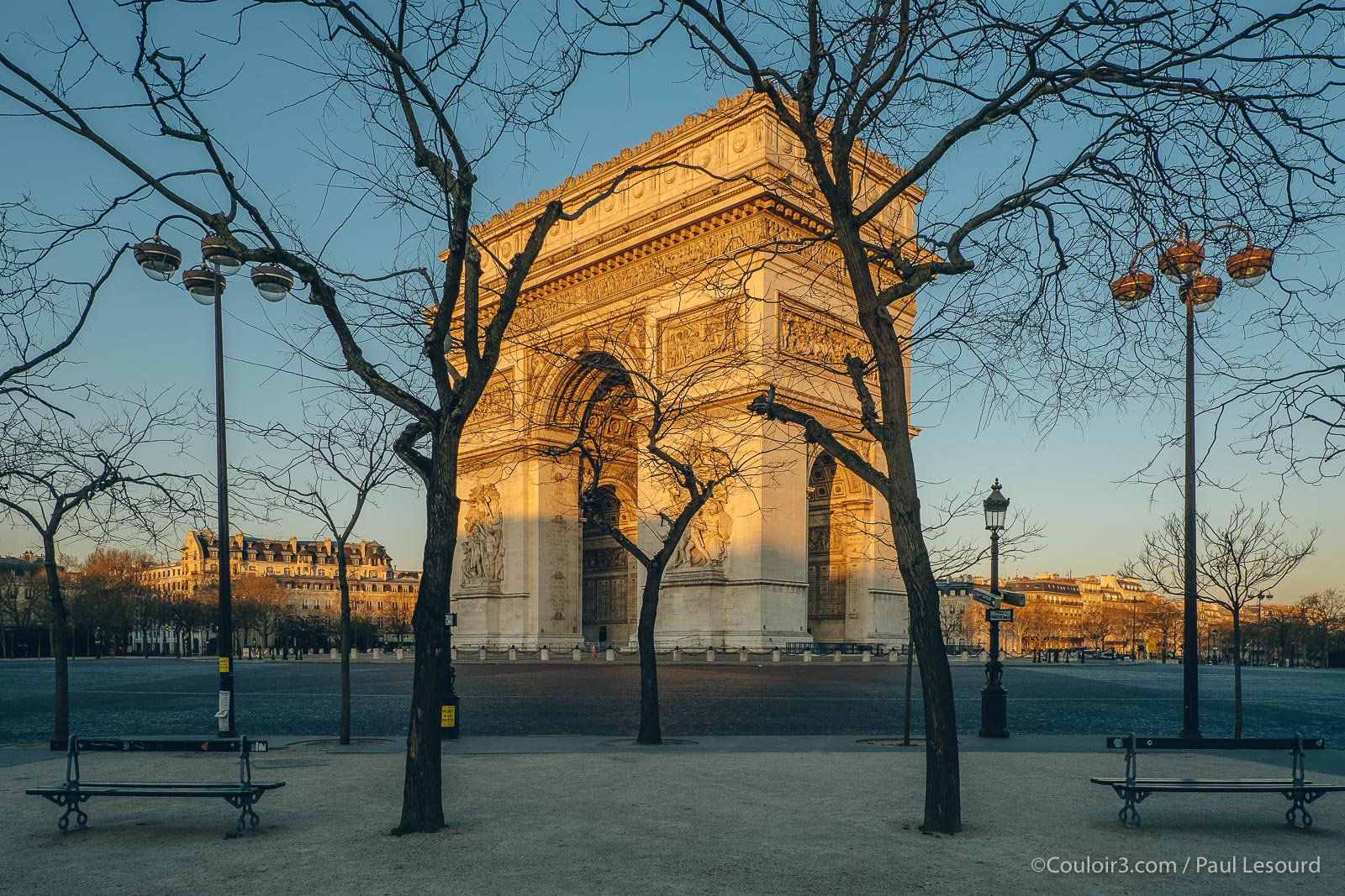 Photo Paris confiné Covid-19
