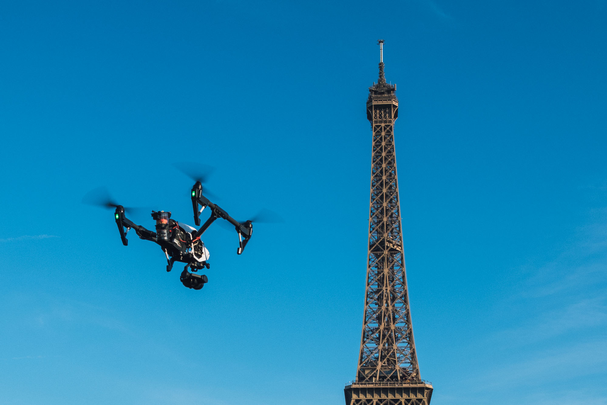 Photo aérienne drone Tour Eiffel